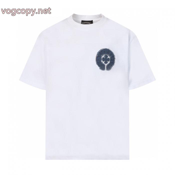 海外限定!! 最高品質かつ最安値 お買い得品質保証半袖Tシャツブランド スーパー コピー 店舗CHROME HEARTS_0_2