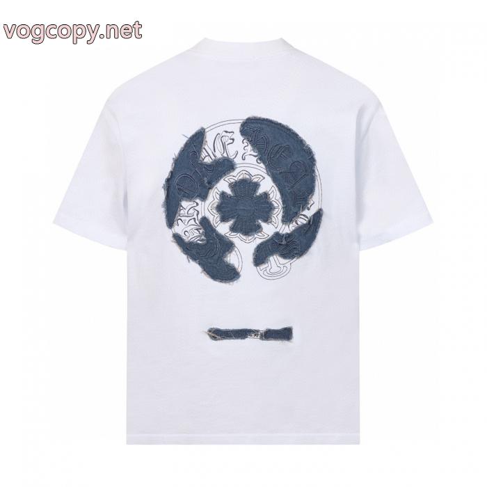 海外限定!! 最高品質かつ最安値 お買い得品質保証半袖Tシャツブランド スーパー コピー 店舗CHROME HEARTS_0_3