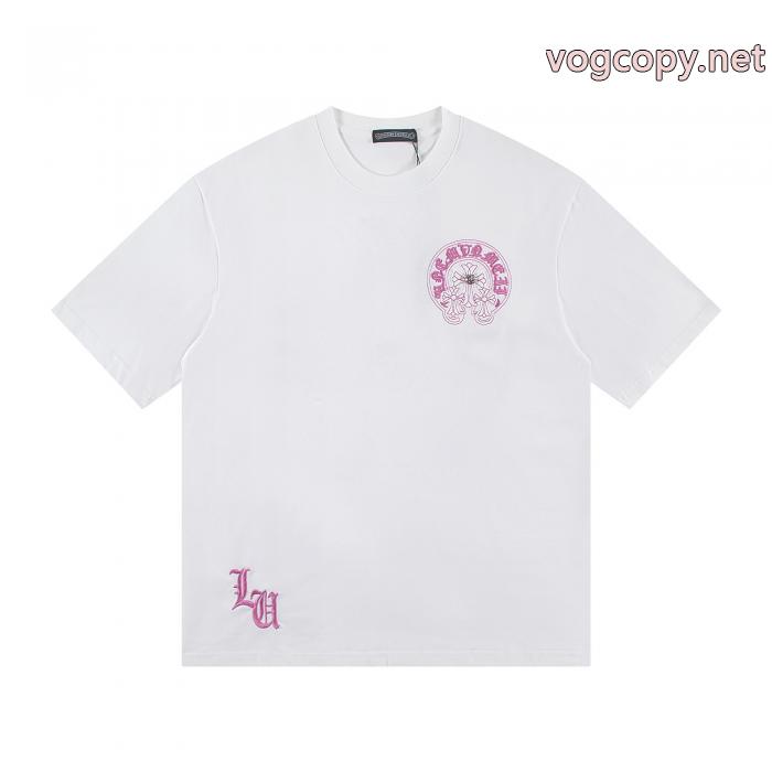 破格値大放出 海外通販 最安値セールクロムハーツブランド コピー半袖Tシャツ_0_1