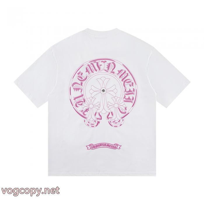 破格値大放出 海外通販 最安値セールクロムハーツブランド コピー半袖Tシャツ_0_2