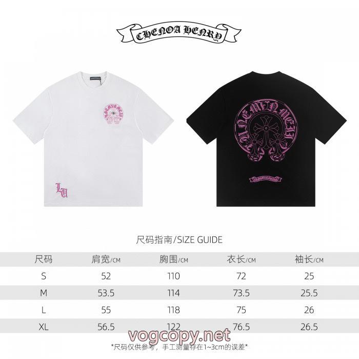 破格値大放出 海外通販 最安値セールクロムハーツブランド コピー半袖Tシャツ_0_3