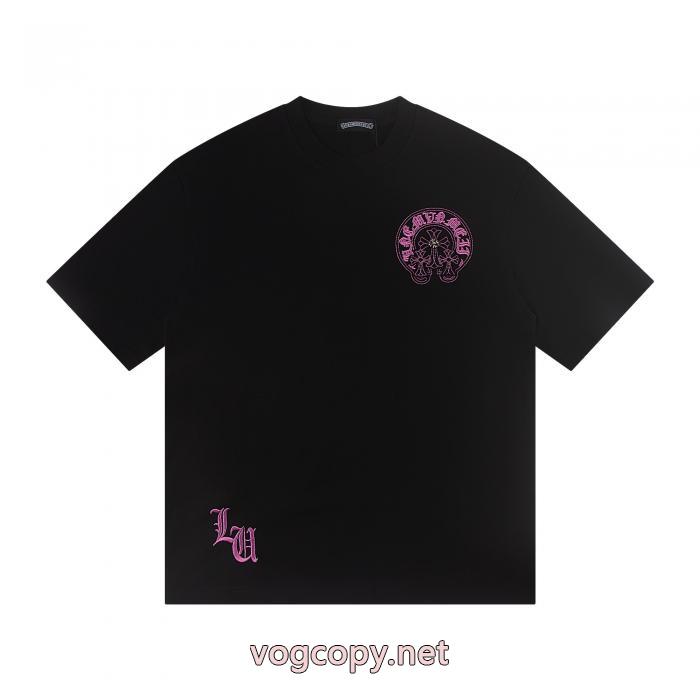 破格値大放出 海外通販 最安値セールクロムハーツブランド コピー半袖Tシャツ_0_4