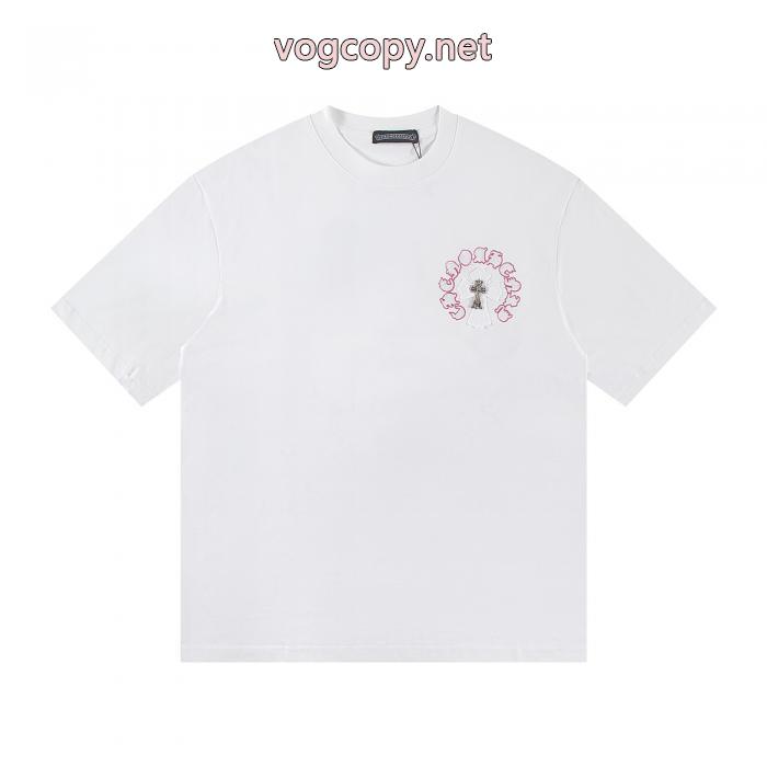 洒落感を演出する！ VIP価格アイテム 新作がお買い得円高特価CHROME HEARTS半袖Tシャツ偽 ブランド 販売_0_1
