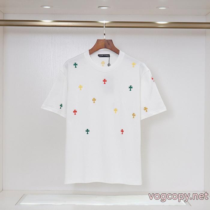 CHROME HEARTS半袖Tシャツ良好な材質 素敵なデザイン 2026最新作偽 ブランド 通販_0_2