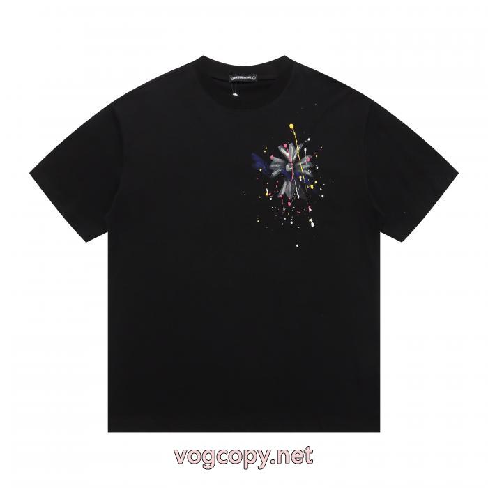 クロムハーツブランド コピー 激安超かわいい 最終数量限り！ 個性的な美品半袖Tシャツ_0_1