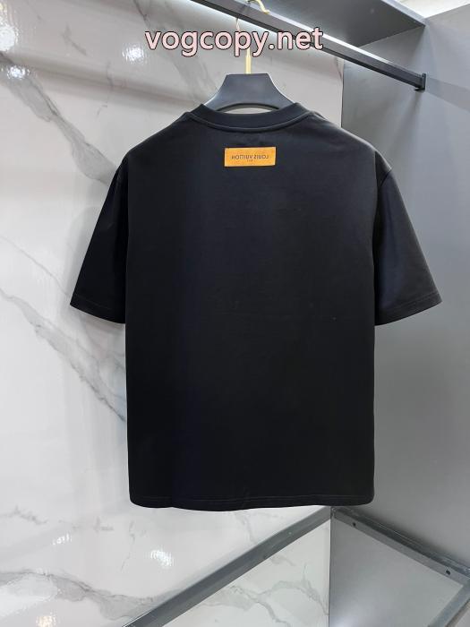 コピー ブランド 販売半袖Tシャツ着心地良さ 低価 今年らしい着こなしLOUIS VUITTON_0_2