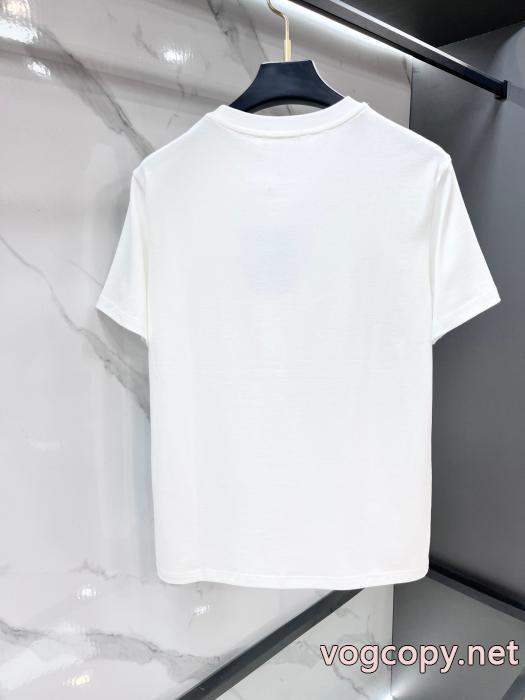 偽物 ブランド ショップバーバリー2026最安値！ ファッションスタッズ モード感の高い半袖Tシャツ_0_3