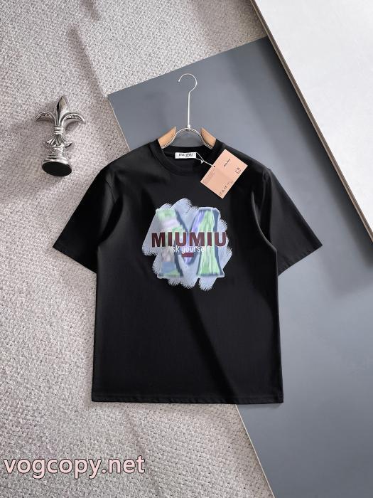 半袖Tシャツミュウミュウ着こなし自在 新作限定 新作大人気激安 通販 ブランド_0_4