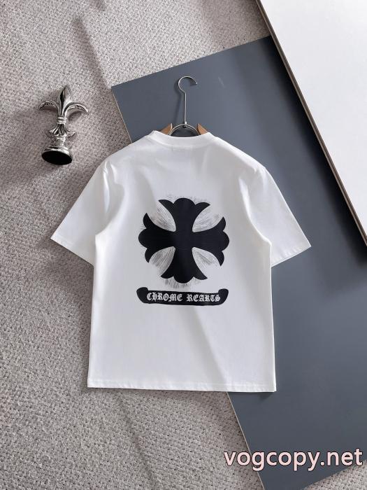 ブランド スーパー コピー 優良最旬アイテム 2026年秋の新作続々 注目作品CHROME HEARTS半袖Tシャツ_0_0