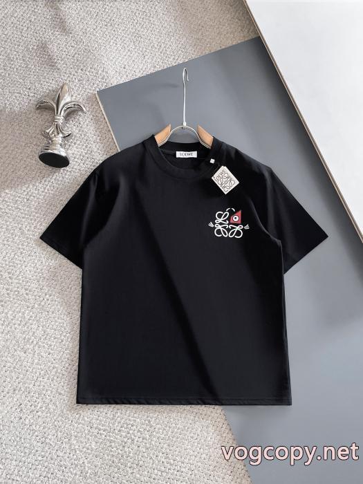送料無料 2026年トレンドNO1 雑誌掲載新作半袖Tシャツロエベスーパー コピー ブランド 専門店_0_2