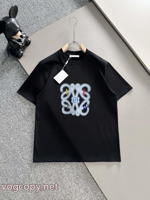 激安 通販 ブランド半袖Tシャツ26ss 異素材 人気確定  定番人気のモデルロエベ_0_3