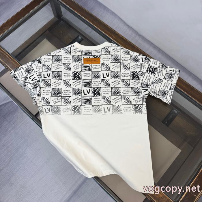 数量限定 大人気再入荷セール 欧米韓流/雑誌 偽物 ブランド ショップ半袖Tシャツルイ ヴィトン_0_0
