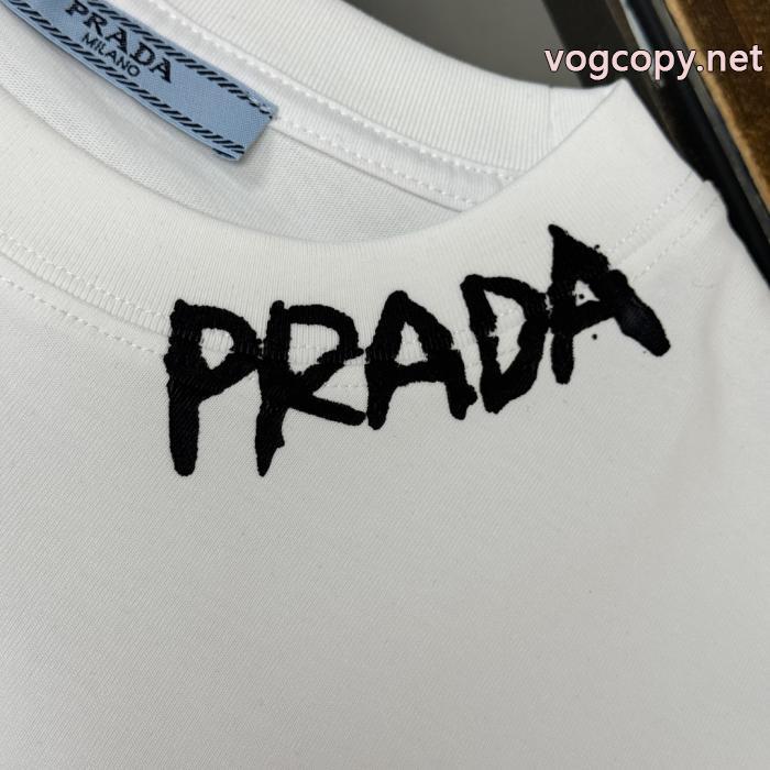 大幅値下げ 新作入荷格安 人気確定 コピー ブランド 通販 安心半袖TシャツPRADA_0_0