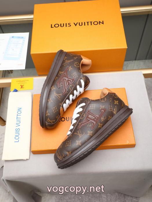 スニーカーブランド フェイク有名人の愛用品 カラバリ豊富 お買い得お得LOUIS VUITTON_0_2