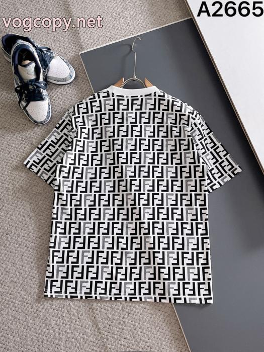 FENDI新しい品質保証 欧米韓流 オススメのお品ブランド コピー 通販半袖Tシャツ_0_1