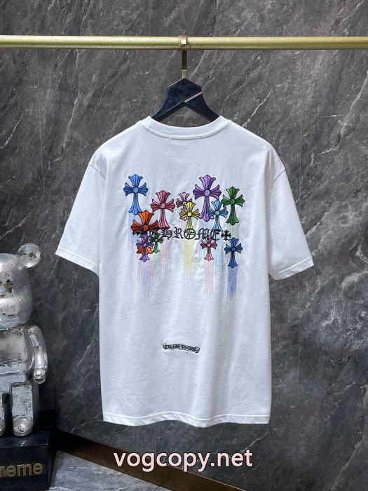 海外限定 NEW大変素敵 日本一安い激安CHROME HEARTSブランド 品 激安 通販半袖Tシャツ_0_4