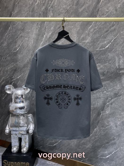 半袖TシャツCHROME HEARTSスーパー ブランド コピーファション性の高い 即納品 豊富な色揃え_0_4