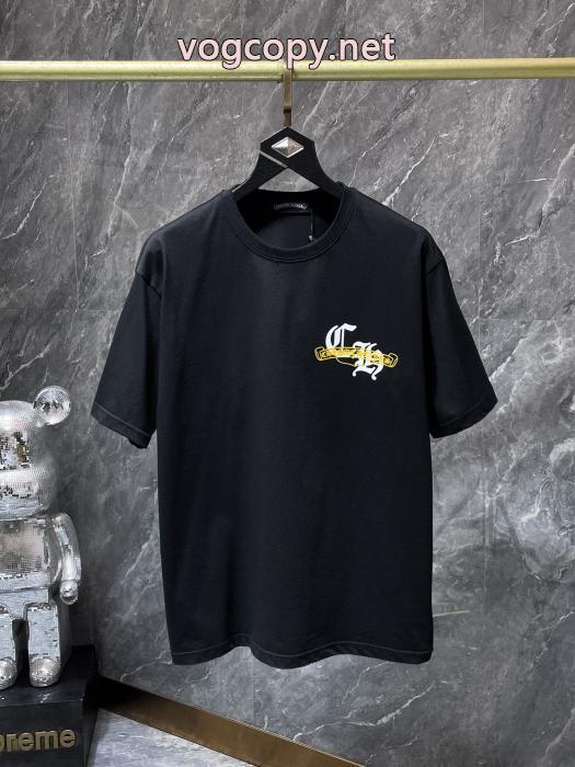 清潔感で洗練され 即発送OK 洒落感を演出する！ブランド コピー 品半袖TシャツCHROME HEARTS_0_1