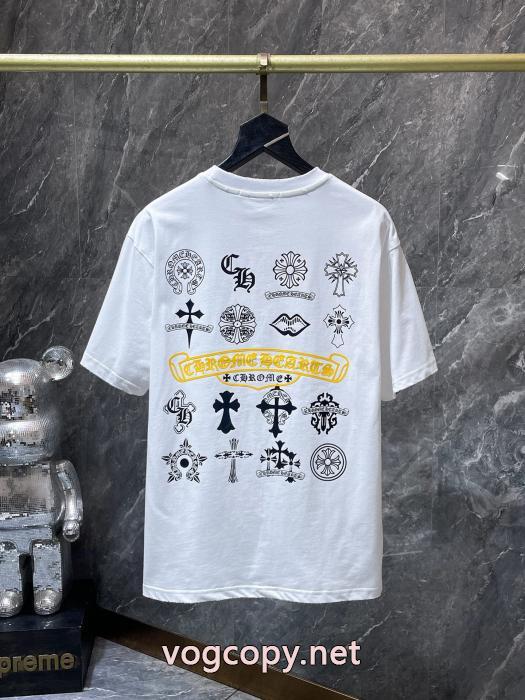 清潔感で洗練され 即発送OK 洒落感を演出する！ブランド コピー 品半袖TシャツCHROME HEARTS_0_4