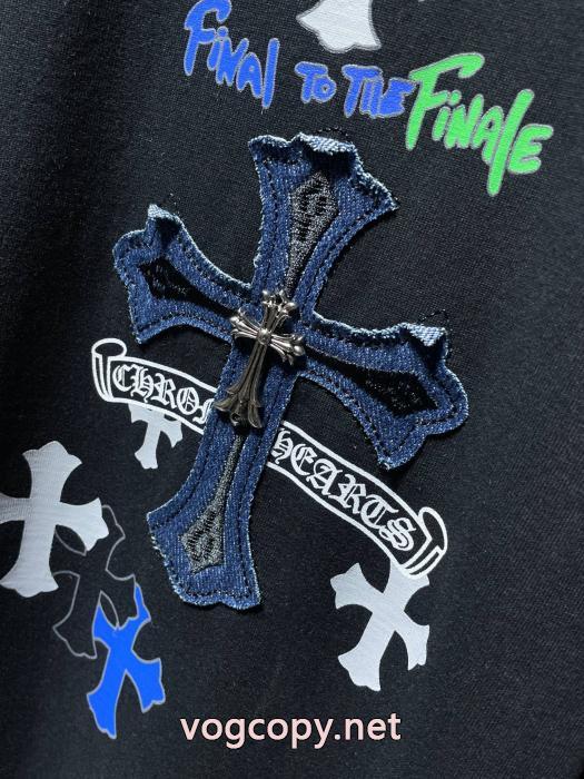 ブランド フェイク半袖Tシャツ限定！人気オススメ 高級感演出 お手頃価格でGETCHROME HEARTS_0_3
