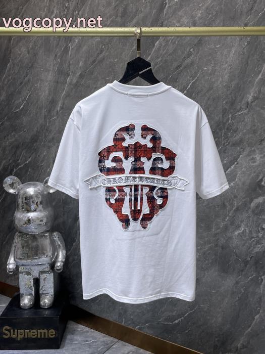 洗練された印象 今季大注目 大好評半袖Tシャツブランド コピーCHROME HEARTS_0_0