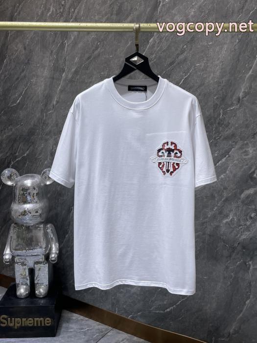 洗練された印象 今季大注目 大好評半袖Tシャツブランド コピーCHROME HEARTS_0_4