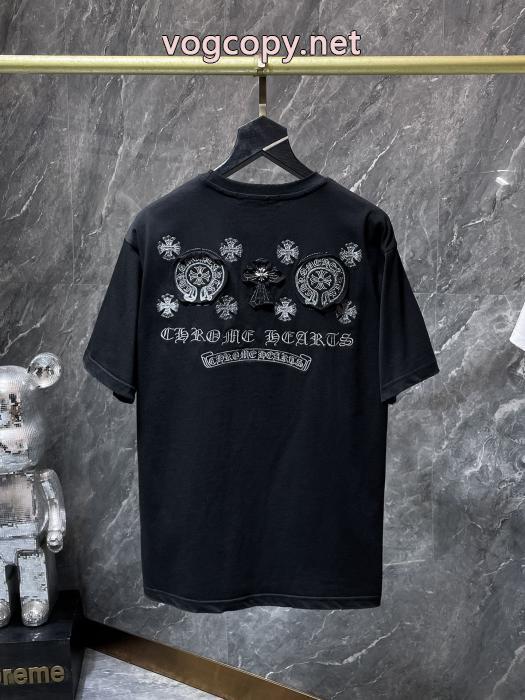 半袖Tシャツ海外限定! 26SS新作 カジュアルコーデに ファション性の高い偽物 ブランド 販売CHROME HEARTS_0_3