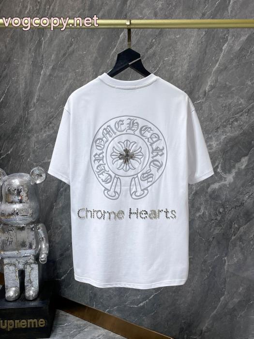 ブランド コピー 品半袖TシャツCHROME HEARTSオトナの余裕 絶対欲しい 安い海外限定_0_1