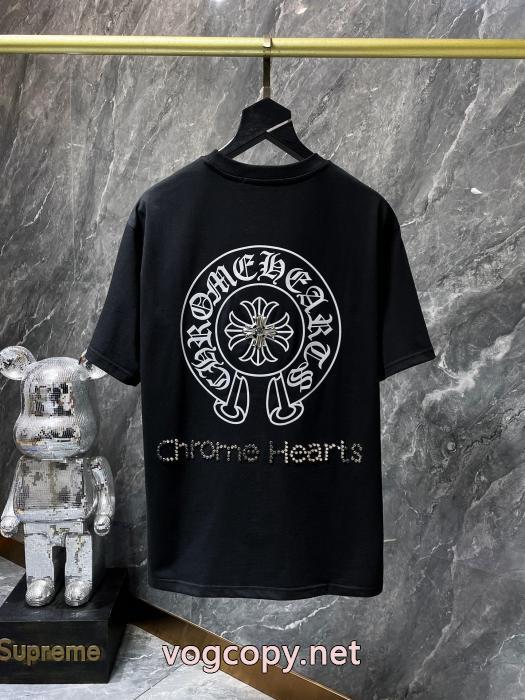 ブランド コピー 品半袖TシャツCHROME HEARTSオトナの余裕 絶対欲しい 安い海外限定_0_2