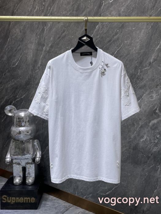 ブランド コピー ショップ半袖Tシャツ2026最新入荷 大絶賛の履き心地! 2026トレンドアイテム激安CHROME HEARTS_0_1