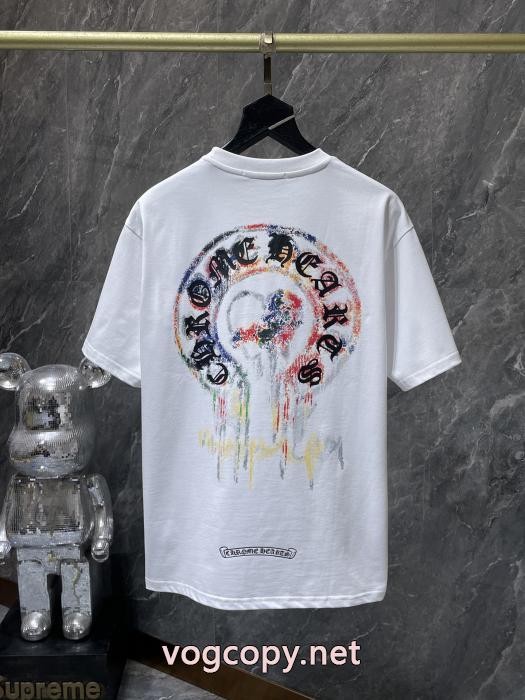 半袖Tシャツブランド 偽物 通販最も安いです 普段使い 新作限定争奪戦CHROME HEARTS_0_1