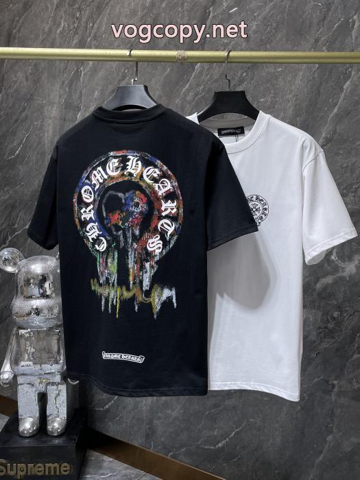 半袖Tシャツブランド 偽物 通販最も安いです 普段使い 新作限定争奪戦CHROME HEARTS_0_4