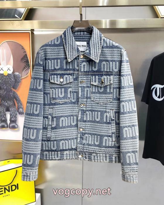 コートスーパー コピー ブランド 通販MIUMIU希少    最安値品質保証 芸能人愛用_0_2