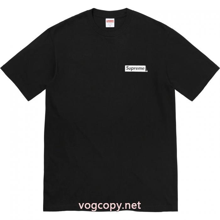 個性的な秋冬のコーディネート 即発送可能 超目玉新作SUPREME半袖Tシャツ偽物 ブランド 販売_0_4