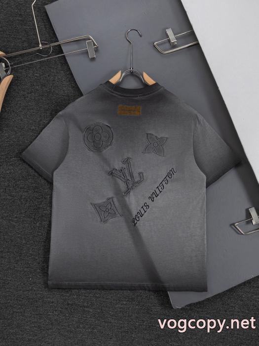 品質保証安い 大人気国内発送 先行販売半袖Tシャツ 2026ブランドコピーLOUIS VUITTON_0_3