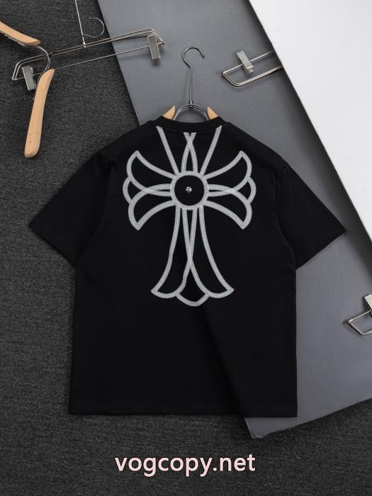 ブランド 通販 激安CHROME HEARTS上質なもの 大人気商品 好評モデル半袖Tシャツ_0_0