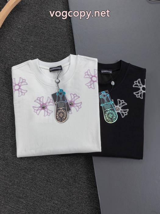 ブランド 通販 激安CHROME HEARTS上質なもの 大人気商品 好評モデル半袖Tシャツ_0_1