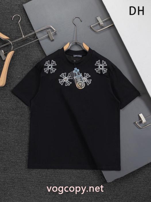 ブランド 通販 激安CHROME HEARTS上質なもの 大人気商品 好評モデル半袖Tシャツ_0_2