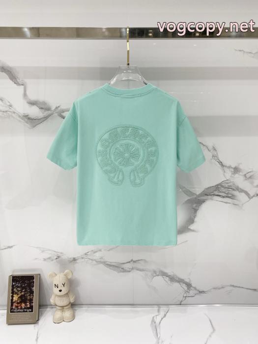 新作コレクション お買い得特価 個性的なスタイリングCHROME HEARTS半袖Tシャツ通販 ブランド_0_4
