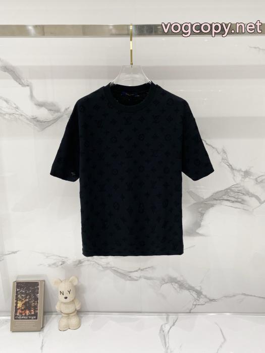 人気急上昇中 最先端ファション 一番人気！ブランド フェイクLOUIS VUITTON半袖Tシャツ_0_0