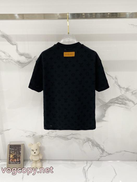 人気急上昇中 最先端ファション 一番人気！ブランド フェイクLOUIS VUITTON半袖Tシャツ_0_1