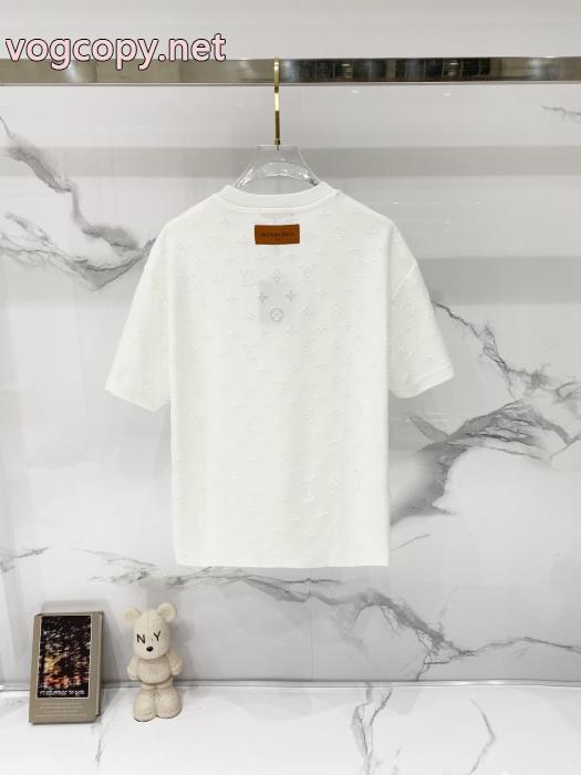 人気急上昇中 最先端ファション 一番人気！ブランド フェイクLOUIS VUITTON半袖Tシャツ_0_2