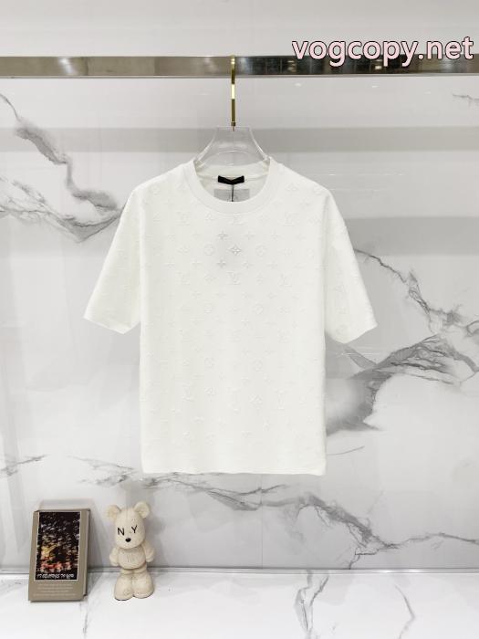 人気急上昇中 最先端ファション 一番人気！ブランド フェイクLOUIS VUITTON半袖Tシャツ_0_3