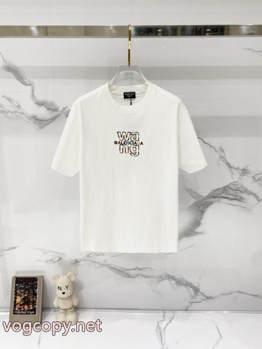 BALENCIAGAブランド 通販店半袖Tシャツ雑誌掲載 国内発 究極な着心地 超高機能_0_3