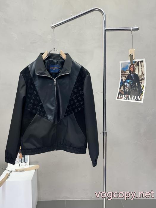 存在感絶大スタイル 好感度の高い人気販売 大人シンプルなブランド スーパー コピー 優良ジャケットLOUIS VUITTON_0_1
