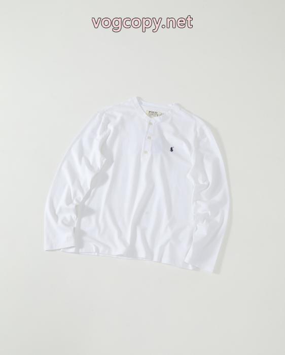 ブランド コピー 品安全発送 大人可愛い 上品な光沢感Polo Ralph Lauren長袖Tシャツ_0_3