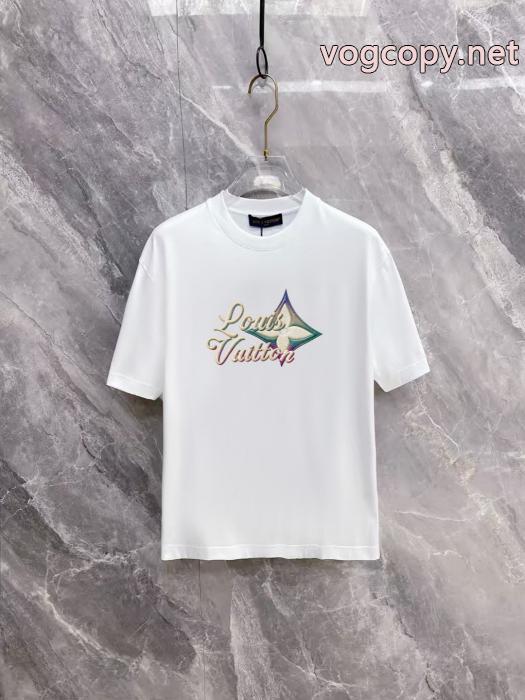 スーパー コピー 安心機能性が素晴らしい 高評価アイテム 通販限定商品LOUIS VUITTON半袖Tシャツ_0_2