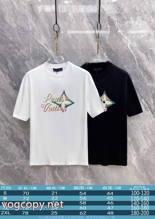 スーパー コピー 安心機能性が素晴らしい 高評価アイテム 通販限定商品LOUIS VUITTON半袖Tシャツ_0_3