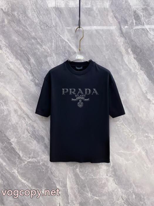 半袖Tシャツブランド コピー 優良店完売間近 人気沸騰アイテム 最高ランクPRADA_0_3