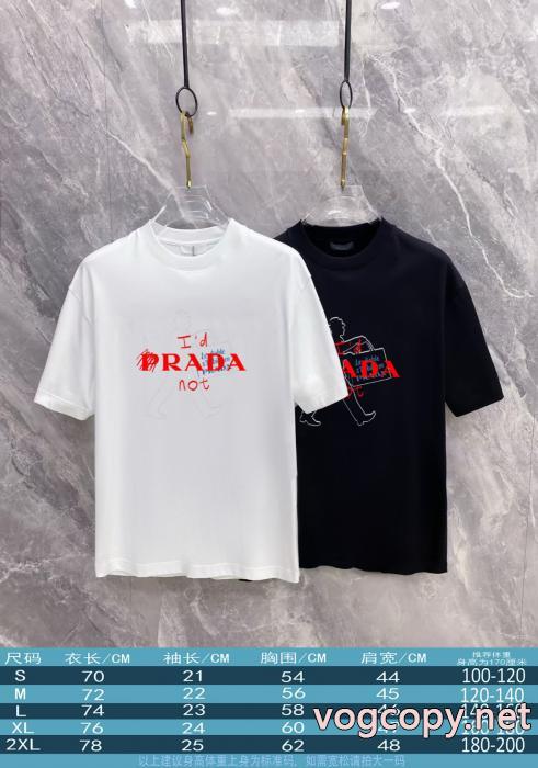 圧倒的人気 新色続々登場 大人気モデル激安 通販 ブランドPRADA半袖Tシャツ_0_3